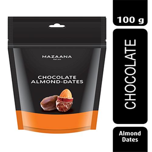MAZAANA CHOCO.ALMOND DATES 100g